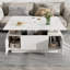 Lift Top Solid Coffee Table with Storage