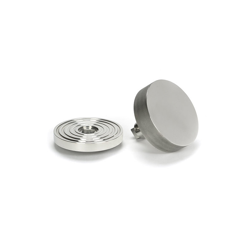 Brompton Single Dummy Door Knob , Polished Marine