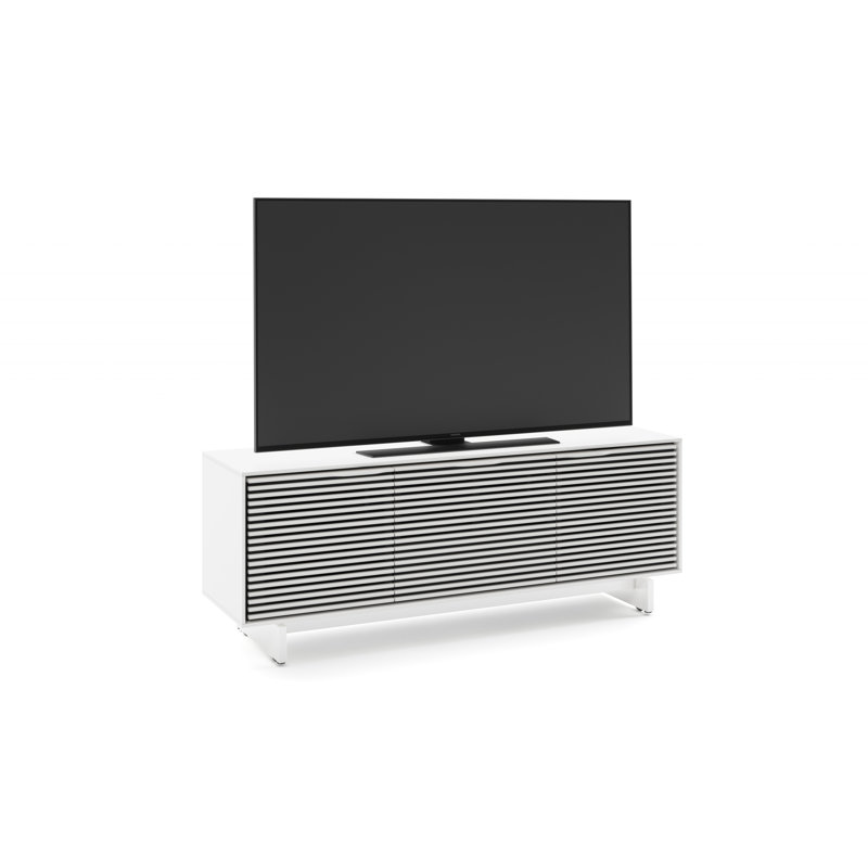 Align Media Console, Satin White