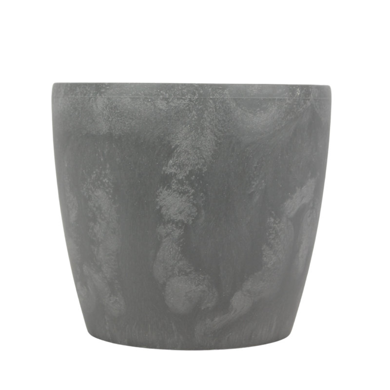 Taylur Pot Planter, Grey, 31.6cm H x 36cm W x 36cm D
