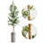 Faux Olive Tree Plant in Plastic Planter-65804285
