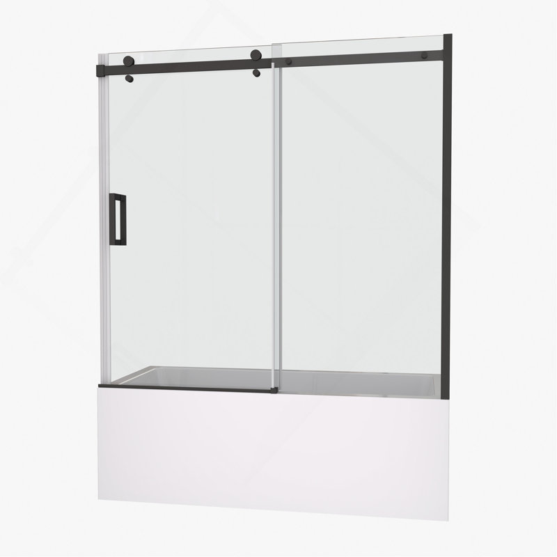 Porte de douche coulissante de qualité supérieure avec caractéristiques avancées pour une expérience de salle de bain ultime