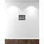 «Metallic Blocking Moonlight Forest - Floater Frame», reproduction d'art sur toile-46818385-46818386