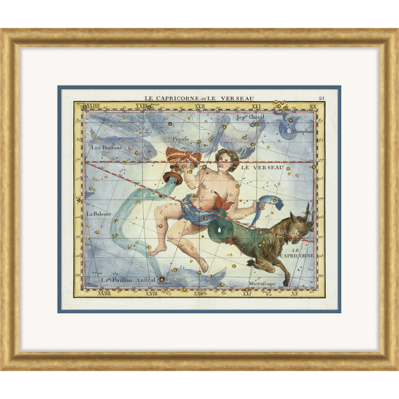 Capricorn & Aquarius Giclee Print by David Phoenix
