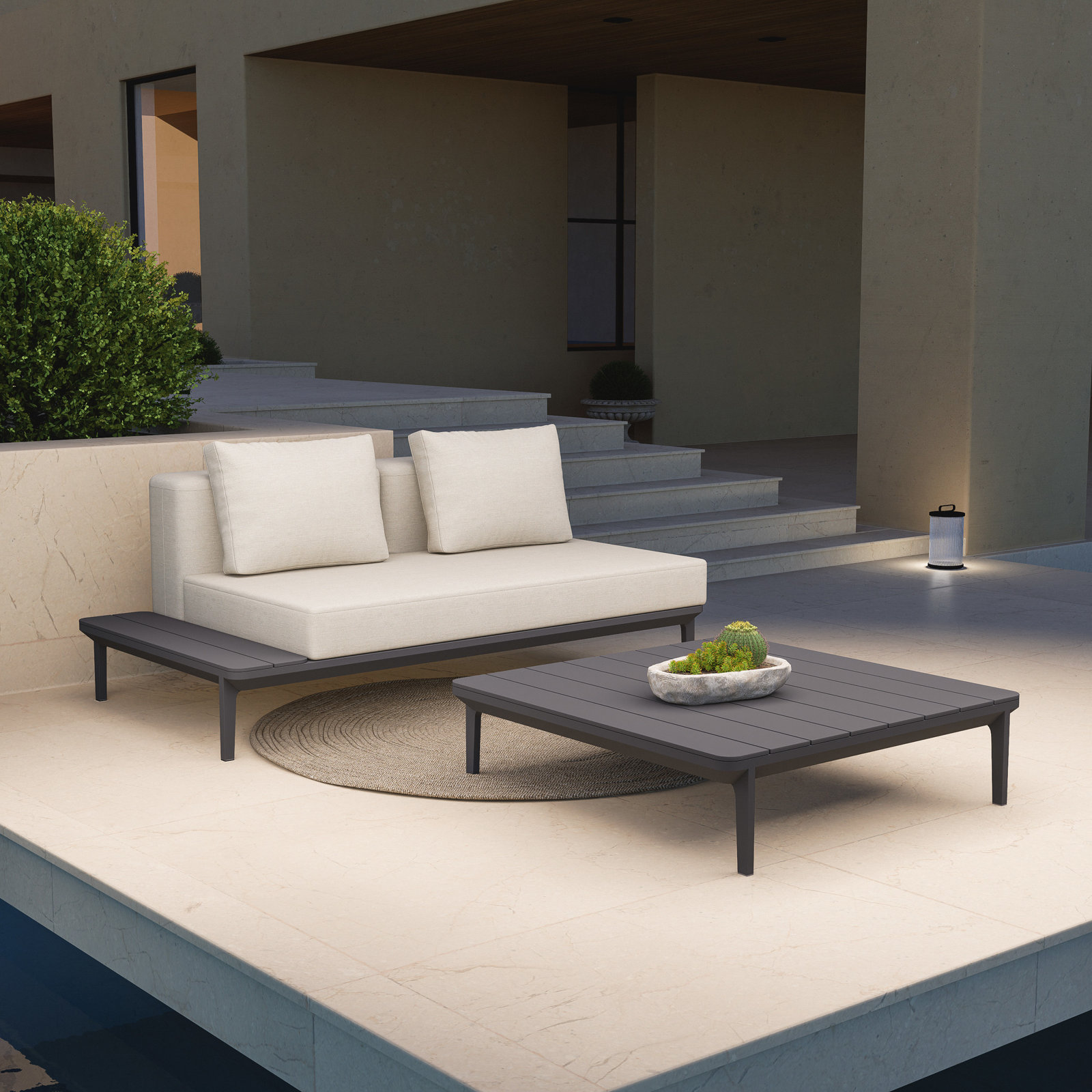 Filmore 2 - Person Patio Conversation Set with Cushions