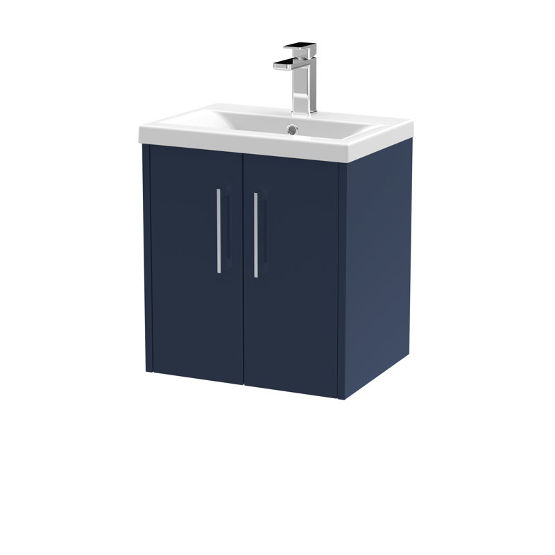 Juno 510mm Single Bathroom Vanity with Drop In Vitreous China Basin