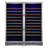 EdgeStar Dual Zone 46.88'' Freestanding 222 Bottle Wine Refrigerator with Reversible Door