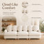 Canapé modulaire en chenille Veloria Comfy-1369701373