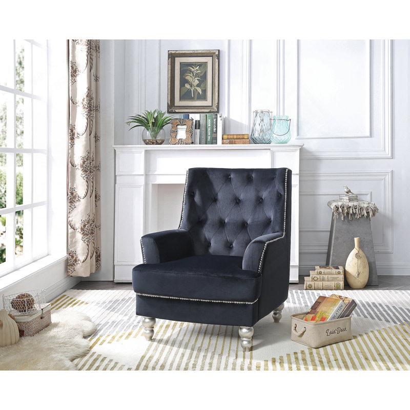 Fauteuil noir élégant Elegant, Noir