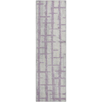Premium Machine Washable Prisco Lavender Rug