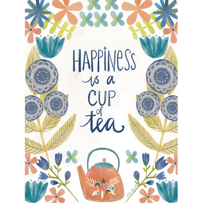 «Happiness is a Cup of Tea» par Katie Doucette