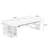 Burlywood Rectangular Solid Wood with 6 drawers desk-1167848529