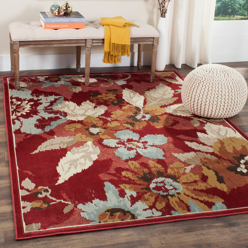 Tapis floral Paradise Performance, Rectangle 8 pi x 11 pi 2 po
