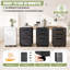 Classeur mobile vertical en métal à 2 tiroirs avec serrure, entièrement assemblé, format légal/lettre, rangement sous bureau.-1310985859