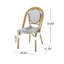 2 chaises bistro French Structure