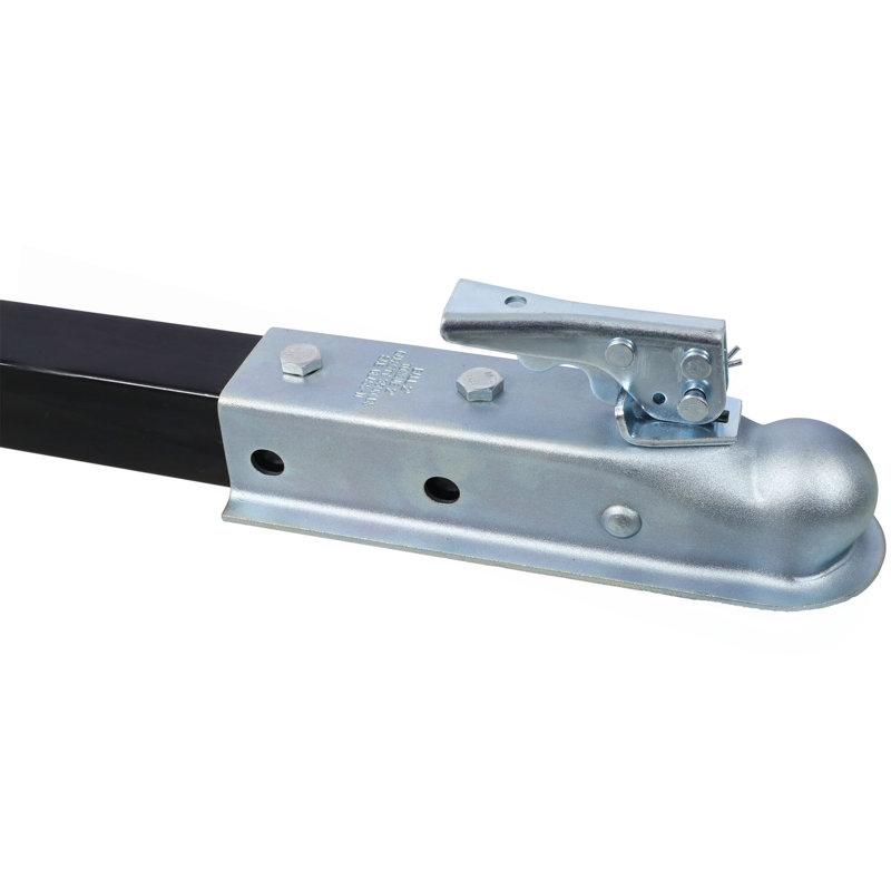 Capacité de charge du chariot 2-en-1 robuste de 1 500 lb, boule d'attelage de 2 po Mover Trailer, remorque de véhicule récréatif à hauteur réglable de 24 po à 35,4 po