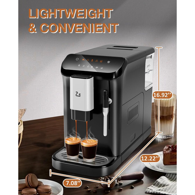 Machine à espresso, pression de pompe de 20 bars pour une extraction équilibrée