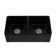 Eclipse 33" L x 18" W Double Bowl Farmhouse Kitchen Sink with Accessories