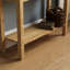 Dermott 2 Drawer Solid Wood Console Table for Hallway & Living Room Furniture