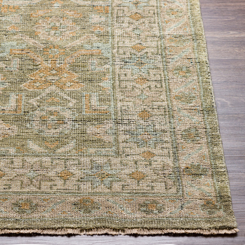Meja Wool Oriental Area Rug, Rectangle 2' x 3'