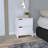 Nightstand, Bedside Table With 2-Drawers-1628070880