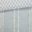 Très grand / très grand décor de chambre en coton - Motif brodé, taies décoratives assorties, ensemble de literie lavable à la machine, housse de couette réversible, 2