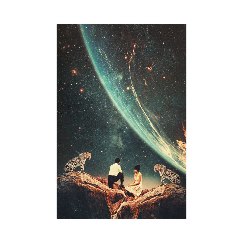 Guardians Of Our Futur par Frank Moth - Toile tendue, estampe numérique sur toile tendue, H 18 po x l 12 po x 1,5 po