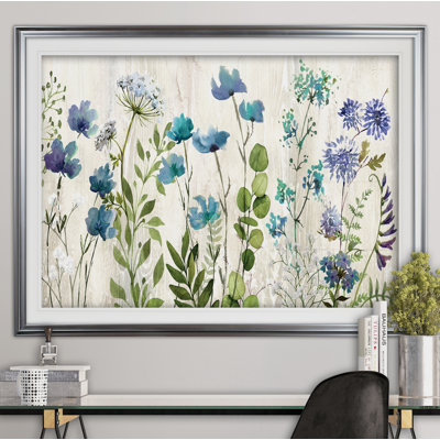 Blue Meadow - reproduction de cadre photo