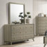 Commode 6 tiroirs avec miroir Ffion