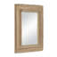 Miroir mural en bois