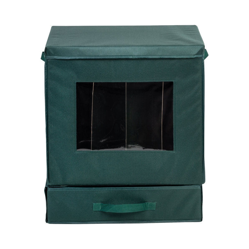 Boîte de rangement des Fêtes, vert