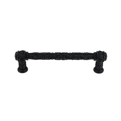 EDGAR BEREBI GIVERNY 5" CENTER TO CENTER PULL IN MATTE BLACK PLATE