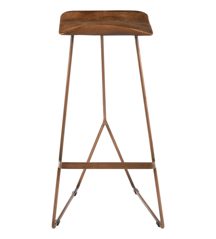 Counter Stool with Metal Frame