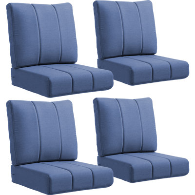 Ensemble de coussins de siège d'extérieur l 24 po x P 24 po Tracie