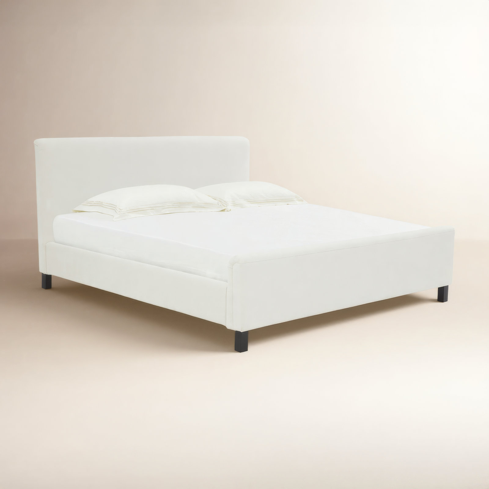 Maisara Bed, King, Cream