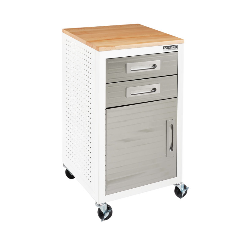 Armoire 1 porte Seville Classics UltraHD, Blanc