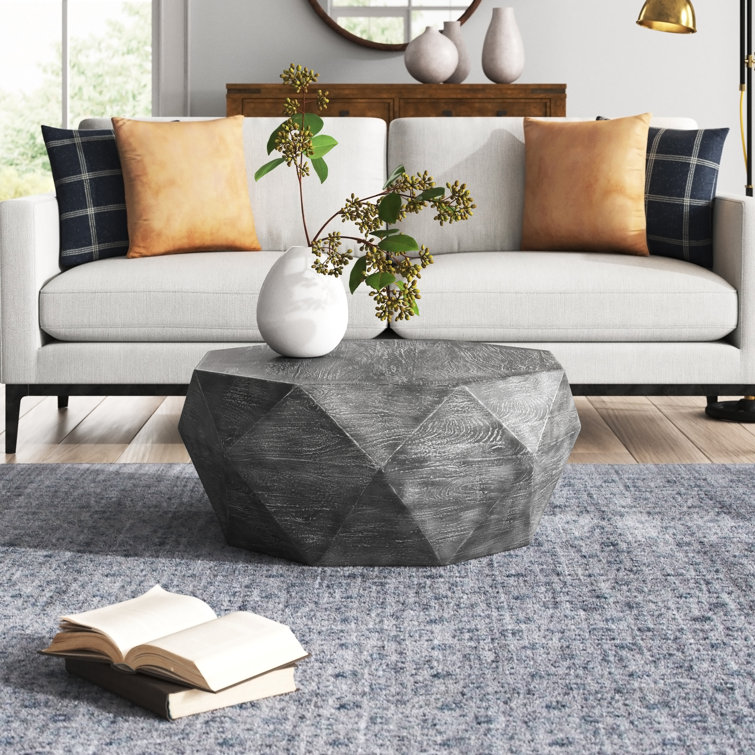 Abdia Solid Wood Solid Coffee Table