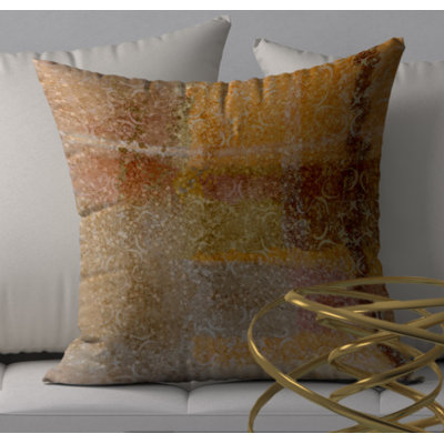 Housse et insert de coussin carré vivifiant