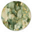 «Green Luxury Abstract Fluid Art I», art mural moderne en métal-68854634