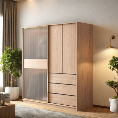 Garde-robe moderne et simple