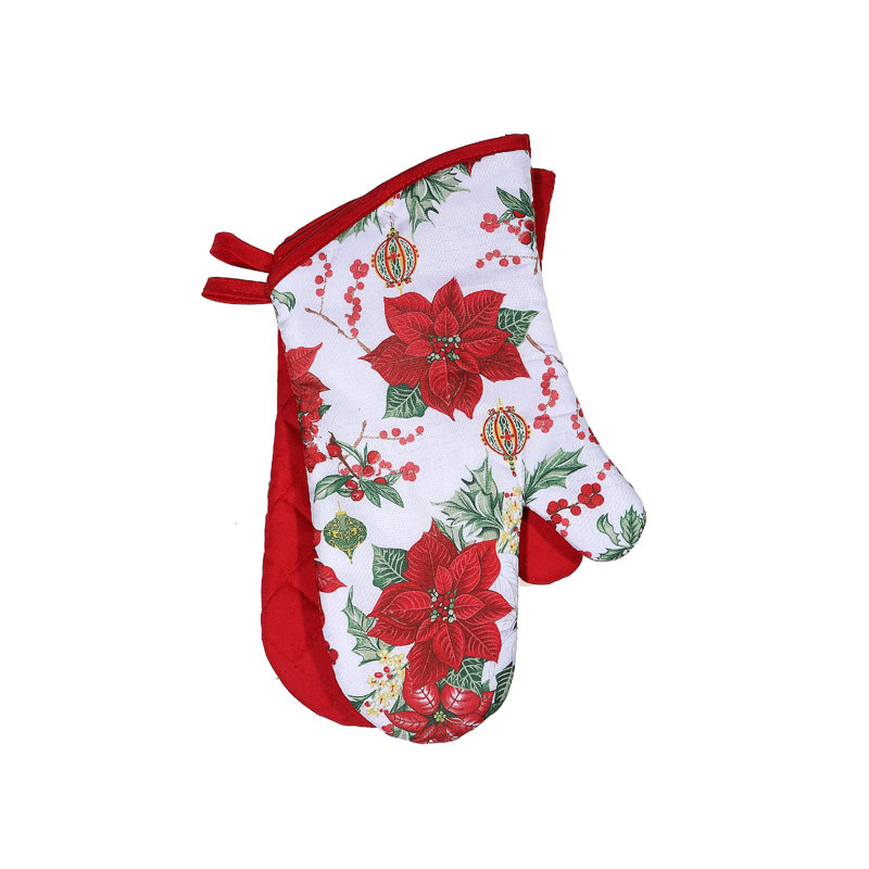 Gant de cuisine poinsettia iH Casadécor