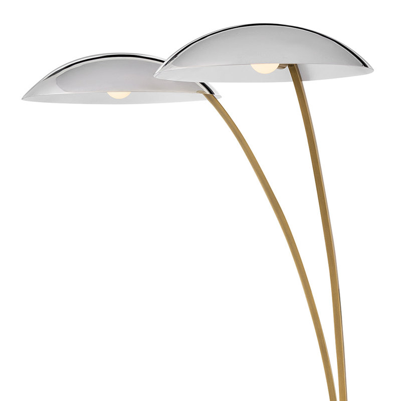 Glenn 2 - Light Armed Sconce, Silver