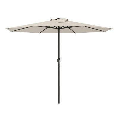 250 cm Patio Umbrella Outdoor Heavy Duty Market Umbrella