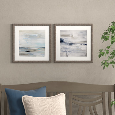 Shifting Tides II - ensemble de 2 reproductions de cadres photo
