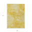 Tapis intérieur lavable nautique 9 pi x 12 pi doré et jaune