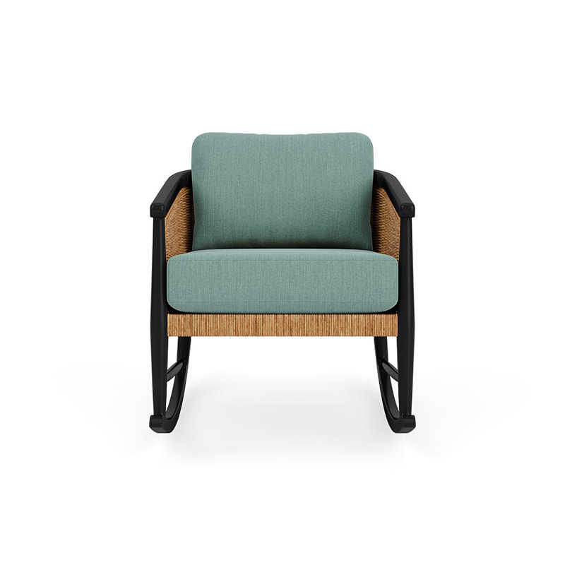 Galloway Outdoor Rocker Chair, Loveboat Mint