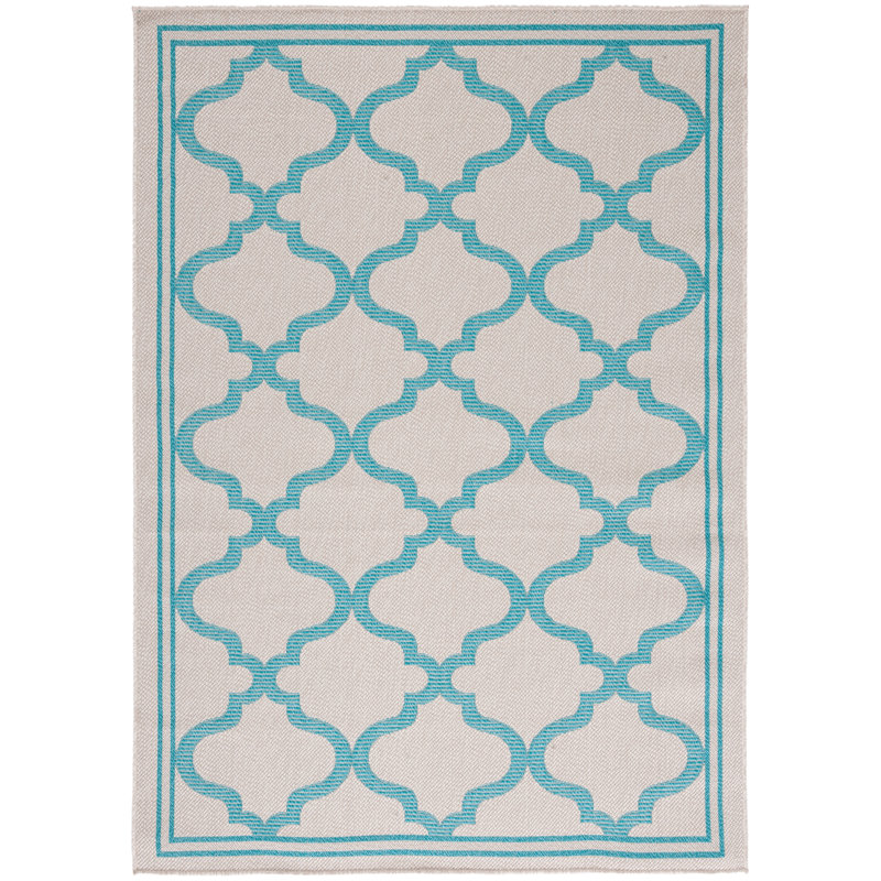 Bermuda Performance Machine Washable Geometric Indoor/Outdoor Area Rug, Rectangle 9' x 12'