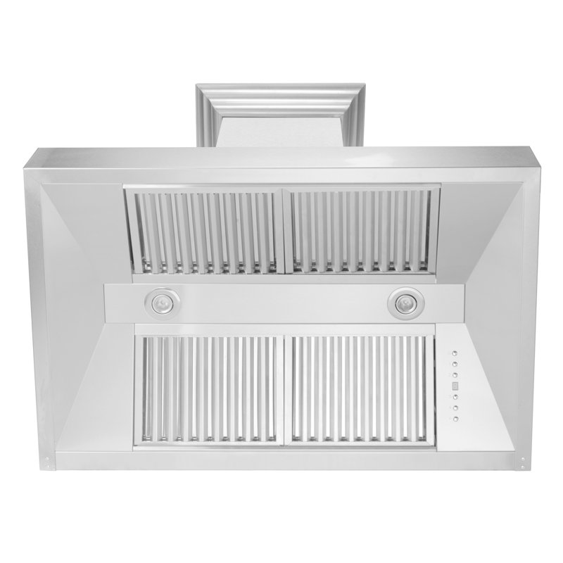 36" Fingerprint Resistant Stainless Steel Range Hood with Fingerprint Resistant Shell (8654SN-36), Copper
