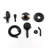 Classic High Pressure Single Handle 6-Spray Patterns Rain shower Head with Handheld Shower (Valve Included)-129589987