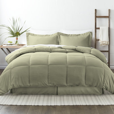 Ensemble de literie en microfibre de huit articles Becky Cameron